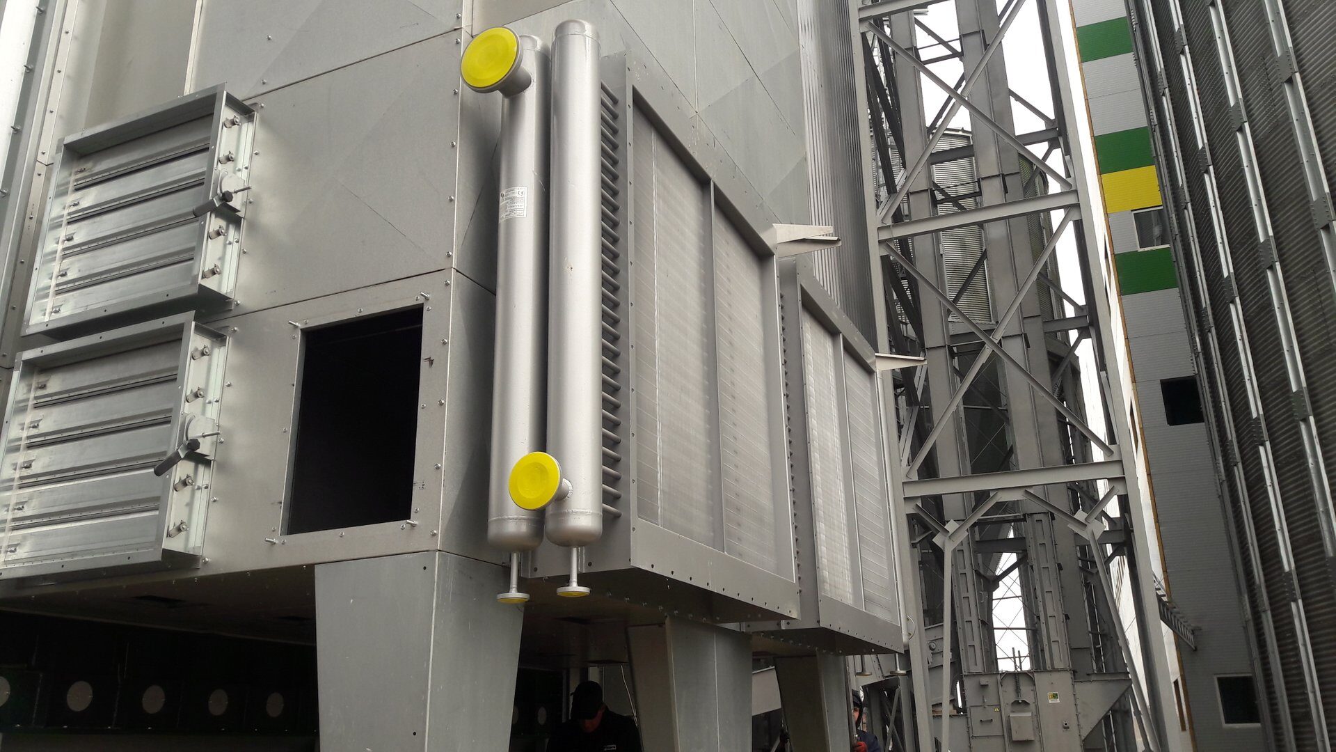 Зерносушилка на пару